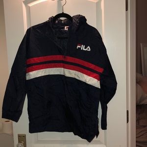 Unisex Fila Quarter Zip